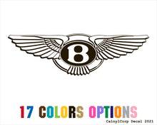 Load image into Gallery viewer, Bentley Vinyl Sticker Decals