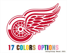 Load image into Gallery viewer, Detroit Red Wings Vinyl Sticker Decals