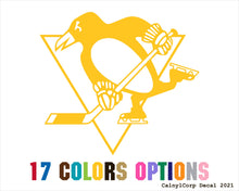 Load image into Gallery viewer, Pittsburgh Penguins Vinyl Sticker Decals