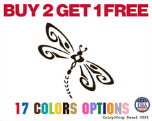 Load image into Gallery viewer, Dragonfly Vinyl Sticker Decals