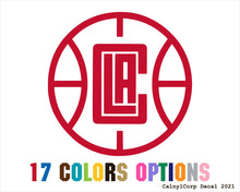 Load image into Gallery viewer, Los Angeles Clippers Vinyl Sticker Decals