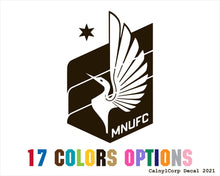Load image into Gallery viewer, Minnesota United FC Vinyl Sticker Decals