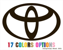 Load image into Gallery viewer, Toyota Vinyl Sticker Decals
