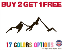Load image into Gallery viewer, Mountain Vinyl Sticker Decals