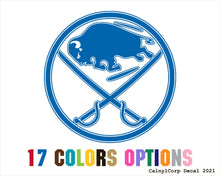 Load image into Gallery viewer, Buffalo Sabres Vinyl Sticker Decals