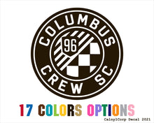 Load image into Gallery viewer, Columbus Crew Vinyl Sticker Decals