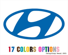 Load image into Gallery viewer, Hyundai Vinyl Sticker Decals