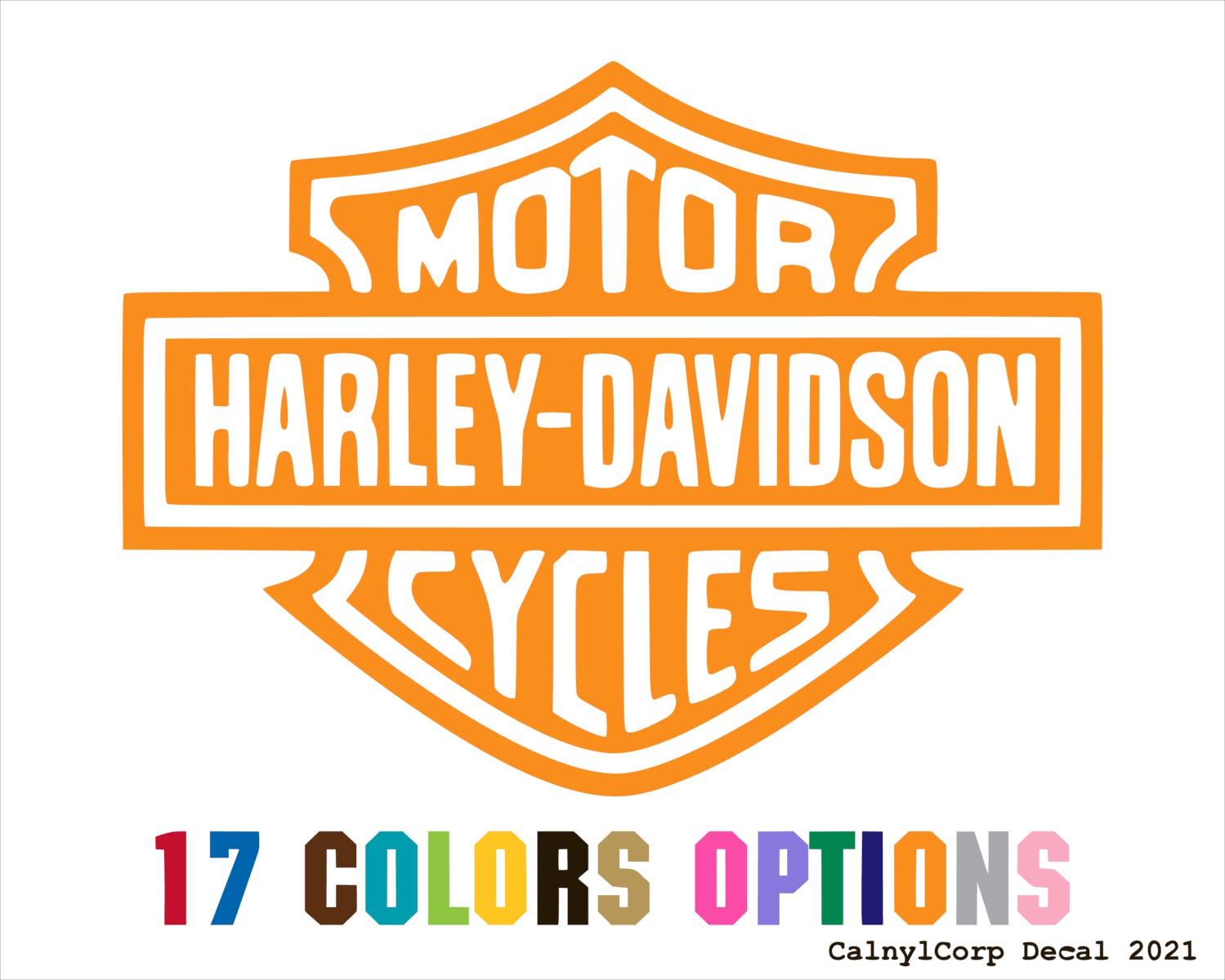 HARLEY DAVIDSON Autocollants stickers logo HARLEY