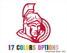 Load image into Gallery viewer, Ottawa Senators Vinyl Sticker Decals