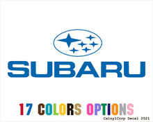 Load image into Gallery viewer, Subaru Vinyl Sticker Decals