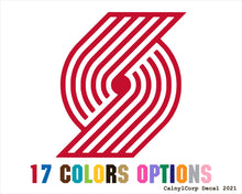 Load image into Gallery viewer, Portland Trail Blazer Vinyl Sticker Decals