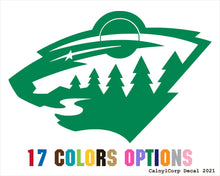 Load image into Gallery viewer, Minnesota Wild Vinyl Sticker Decals