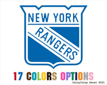 Load image into Gallery viewer, New York Ranges Vinyl Sticker Decals