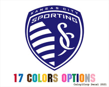 Load image into Gallery viewer, Sporting Kansas City Vinyl Sticker Decals