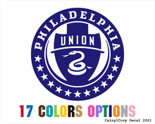 Load image into Gallery viewer, Philadelphia Union Vinyl Sticker Decals