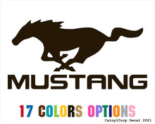 Load image into Gallery viewer, Ford Mustang Vinyl Sticker Decals