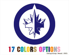 Load image into Gallery viewer, Winnipeg Jets Vinyl Sticker Decals