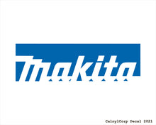 Load image into Gallery viewer, Makita Tools Vinyl Sticker Decals.