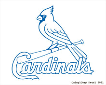 Load image into Gallery viewer, St. Louis Cardinals Vinyl Sticker Decals.