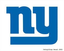 Load image into Gallery viewer, New York Giants Vinyl Sticker Decals.