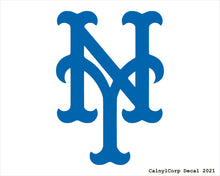 Load image into Gallery viewer, New York Mets Vinyl Sticker Decals.