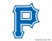 Load image into Gallery viewer, Pittsburgh Pirates Vinyl Sticker Decals.