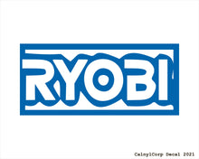 Load image into Gallery viewer, Ryobi Tools Vinyl Sticker Decals.