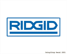 Load image into Gallery viewer, Ridgid Tools Vinyl Sticker Decals.