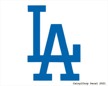 Load image into Gallery viewer, Los Angeles Dodgers Vinyl Sticker Decals