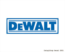 Load image into Gallery viewer, DeWalt Tools Vinyl Sticker Decals.