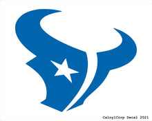 Load image into Gallery viewer, Houston Texans Vinyl Sticker Decals.