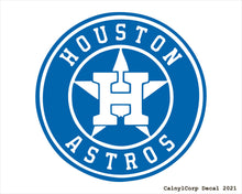 Load image into Gallery viewer, Houston Astros Vinyl Sticker Decals