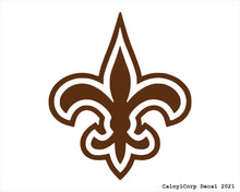 Load image into Gallery viewer, New Orleans Saints Vinyl Sticker Decals.
