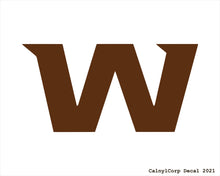 Load image into Gallery viewer, Washington Football Team Vinyl Sticker Decals.
