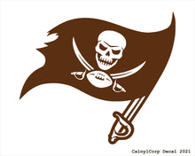 Load image into Gallery viewer, Tampa Bay Buccaneers Vinyl Sticker Decals.