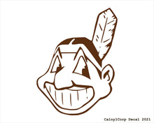 Load image into Gallery viewer, Cleveland Indians Vinyl Sticker Decals