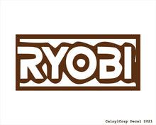 Load image into Gallery viewer, Ryobi Tools Vinyl Sticker Decals.