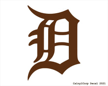 Load image into Gallery viewer, Detroit Tigers Vinyl Sticker Decals