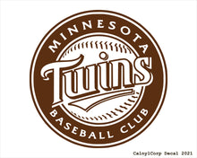 Load image into Gallery viewer, Minnesota Twins Vinyl Sticker Decals.