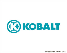 Load image into Gallery viewer, Kobalt Tools Vinyl Sticker Decals.
