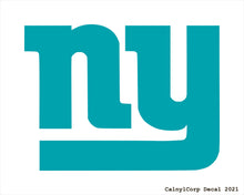Load image into Gallery viewer, New York Giants Vinyl Sticker Decals.
