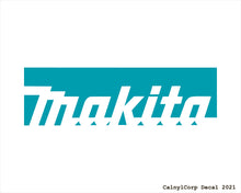 Load image into Gallery viewer, Makita Tools Vinyl Sticker Decals.