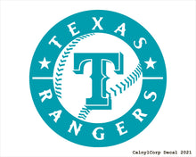 Load image into Gallery viewer, Texas Rangers Vinyl Sticker Decals