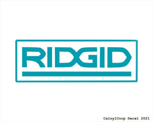 Load image into Gallery viewer, Ridgid Tools Vinyl Sticker Decals.