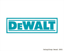 Load image into Gallery viewer, DeWalt Tools Vinyl Sticker Decals.