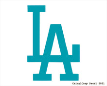 Load image into Gallery viewer, Los Angeles Dodgers Vinyl Sticker Decals