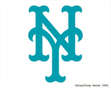Load image into Gallery viewer, New York Mets Vinyl Sticker Decals.