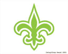 Load image into Gallery viewer, New Orleans Saints Vinyl Sticker Decals.