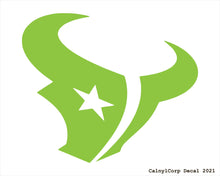 Load image into Gallery viewer, Houston Texans Vinyl Sticker Decals.