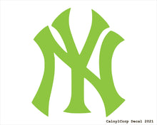 Load image into Gallery viewer, New York Yankees Vinyl Sticker Decals.